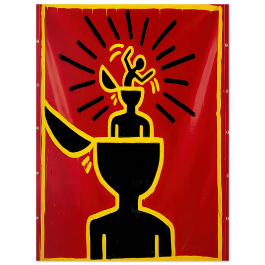 Untitled by Keith Haring (1982) – art poster, view 2