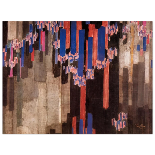 Ordination Of Verticals by Frantisek Kupka – art poster, view 2
