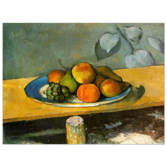 Apples, Pears And Grapes by Paul Cézanne – art poster, view 2