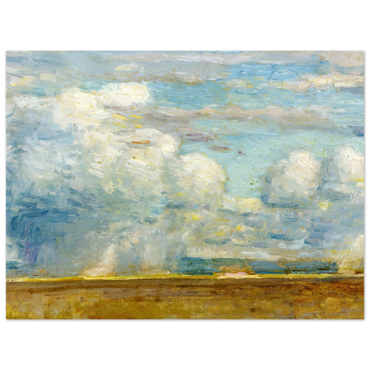Clouds by Childe Hassam – art poster, view 2