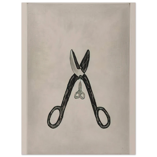 Scissors by Louise Bourgeois (1994) – art poster, view 2