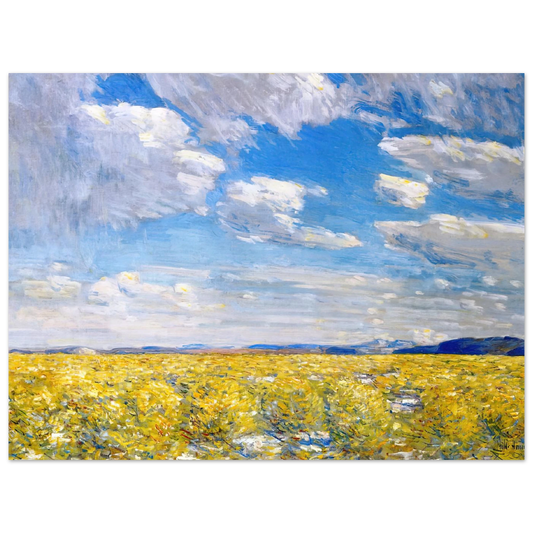 Afternoon Sky, Harney Desert by Childe Hassam – art poster, view 2