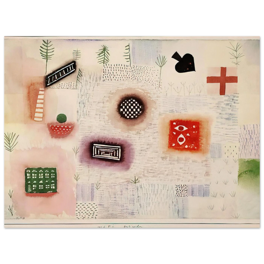 Place Signs by Paul Klee (1926) – art poster, view 2