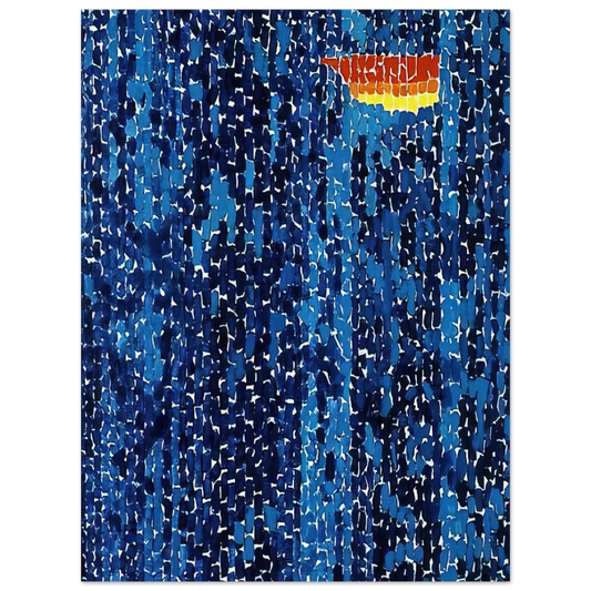 Starry Night And The Astronauts by Alma Woodsey Thomas (1972) – art poster, view 2