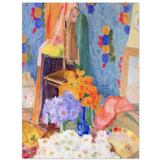 Mario De Andrade's Daisies by Tarsila do Amaral – art poster, view 2