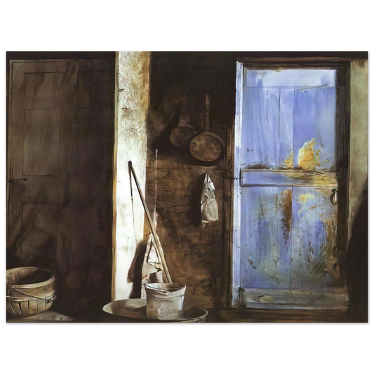 Alvaro Christina by Andrew Wyeth – art poster, view 2