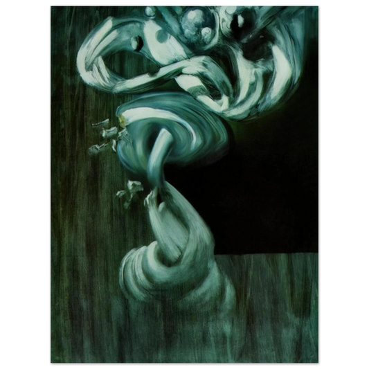 Study For A Fruit Bowl In Still Life Fast Moving by Salvador Dali – art poster, view 2