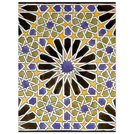 Mural Mosaic In The Alhambra by M.C. Escher – art poster, view 2