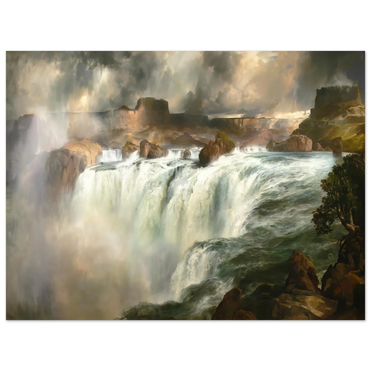 Shenandoah River by Thomas Moran – art poster