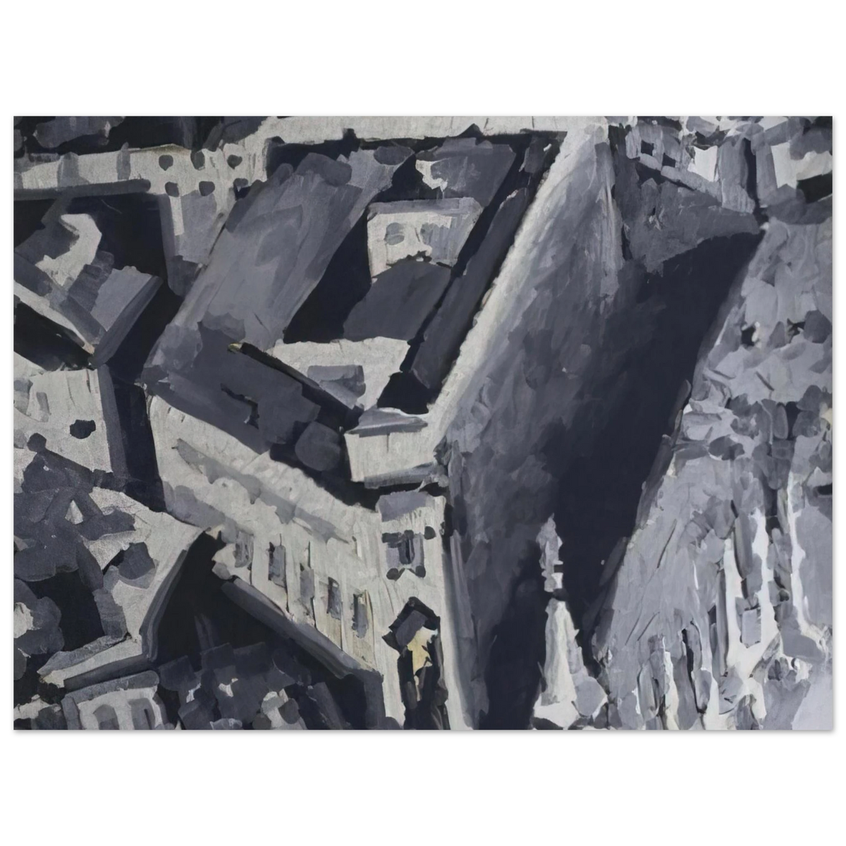 Townscape M2 by Gerhard Richter (1968) – art poster
