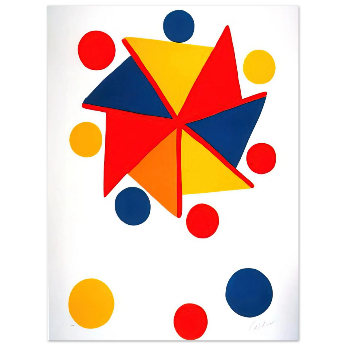 Untitled by Alexander Calder (1970) – art poster
