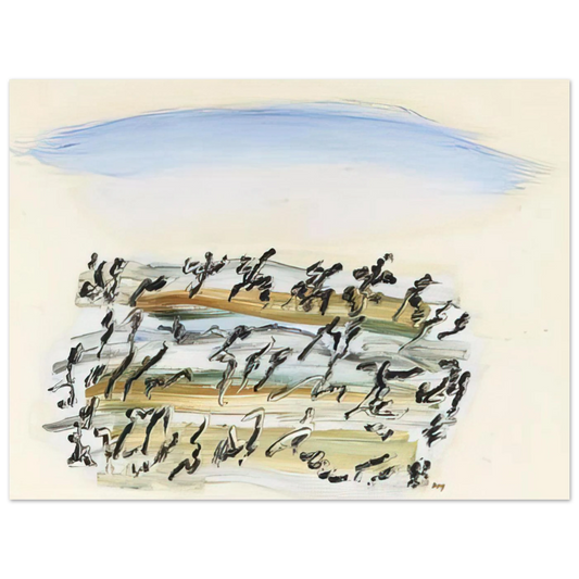 Untitled 4 by Henri Michaux – art poster, view 2