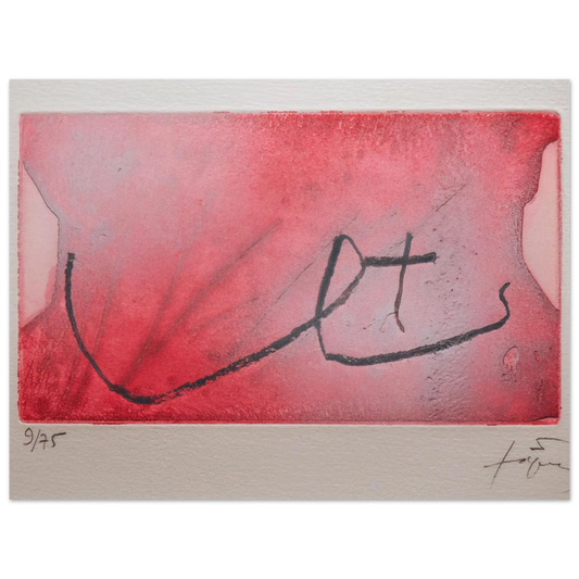 Seins by Antoni Tapies (1984) – art poster, view 2