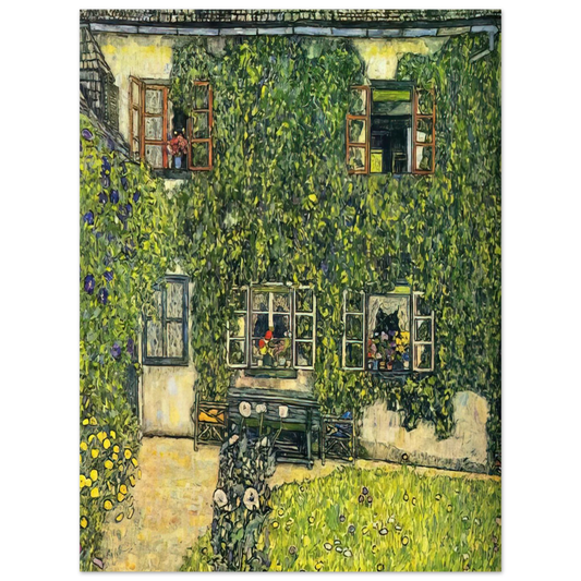 The House Of Guardaboschi by Gustav Klimt – art poster, view 2