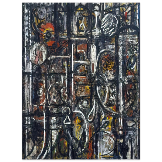 Palimpsest by Richard Pousette-Dart – art poster, view 2