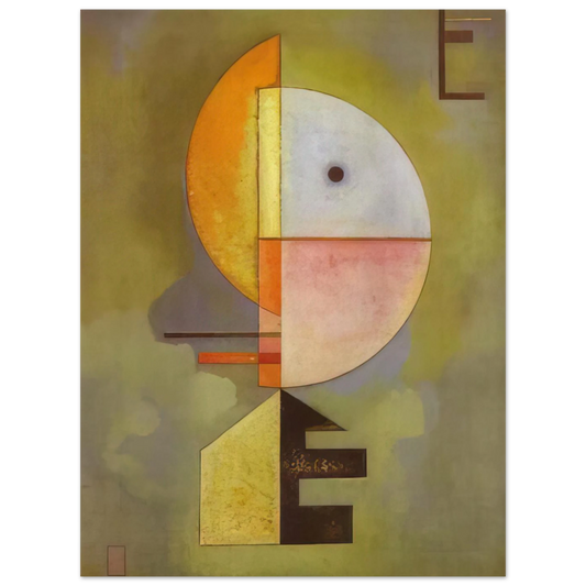 Upward by Wassily Kandinsky (1929) – art poster, view 2