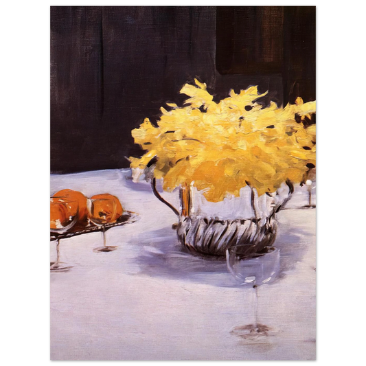 Still Life With Daffodils by John Singer Sargent – art poster, view 2