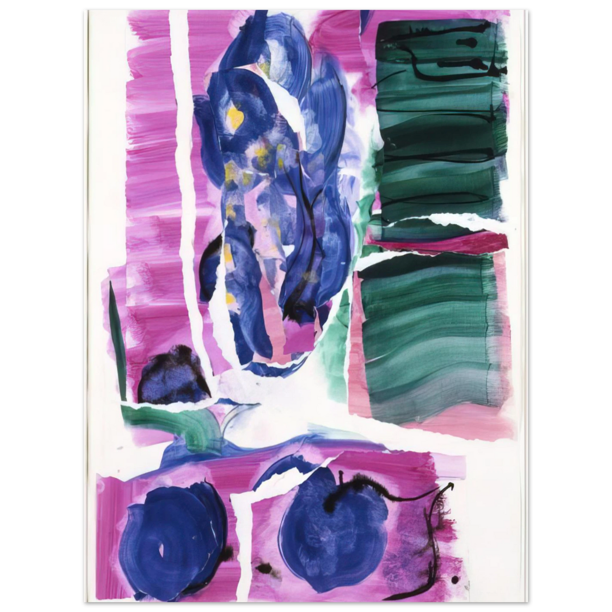 Variations I On Clark's Cove by Grace Hartigan – art poster