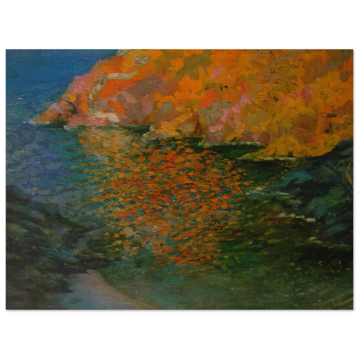 Small Rocky Bay Of Nans Cadaques by Salvador Dali (1921) – art poster