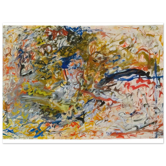 Untitled by Milton Resnick (1960) – art poster, view 2