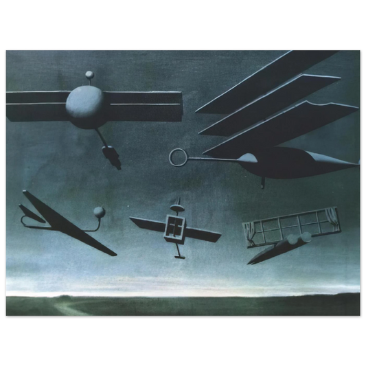 Black Flag by René Magritte (1937) – art poster, view 2