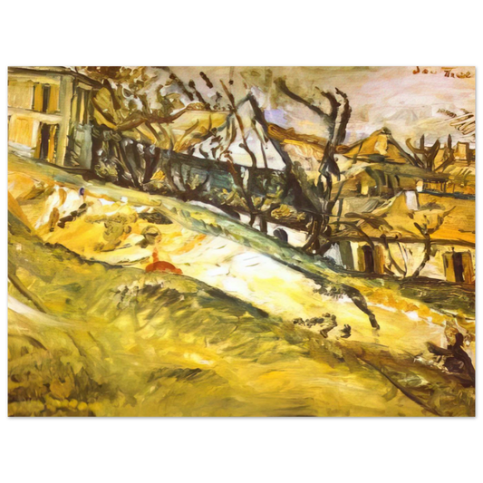 Landscape 1 by Chaim Soutine – art poster, view 2