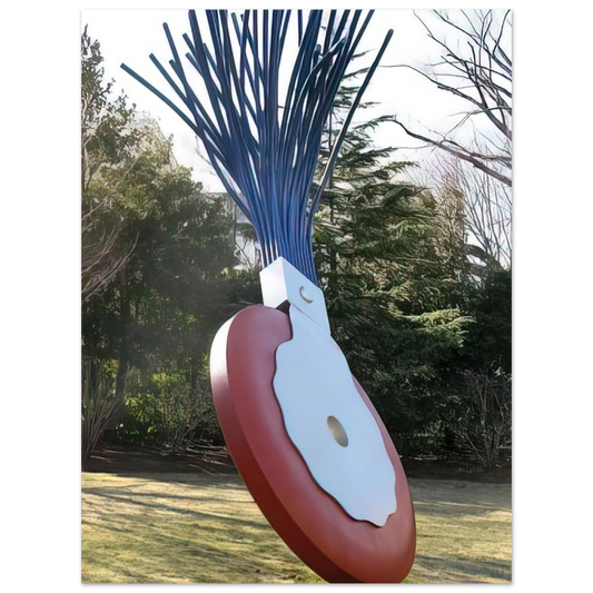 Typewriter Eraser Scale X Collaboration With Van Bruggen by Claes Oldenburg (1999) – art poster, view 2
