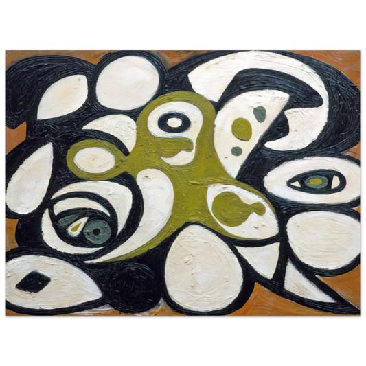 Animal Head by Richard Pousette-Dart – art poster, view 2