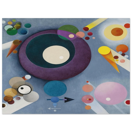 Spiritual Pleasures by Rudolf Bauer (1935) – art poster, view 2