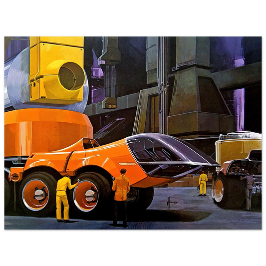 Untitled Artwork No. 3 by Syd Mead – art poster, view 2
