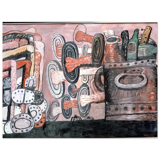 The Street by Philip Guston (1977) – art poster, view 2