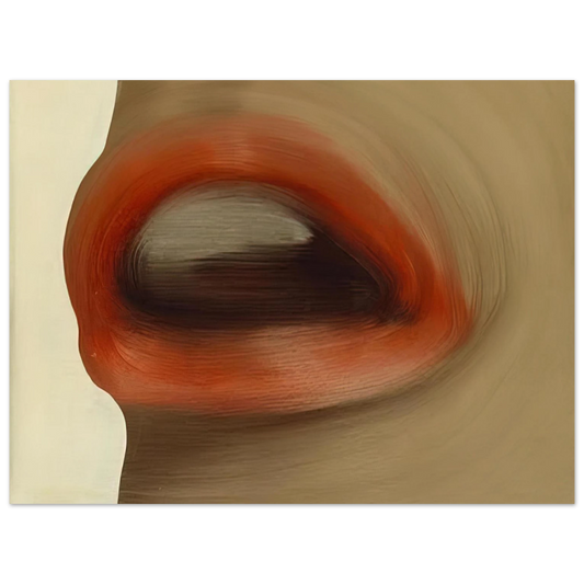 Mund Mouth Brigitte Bardot's Lips by Gerhard Richter (1963) – art poster, view 2