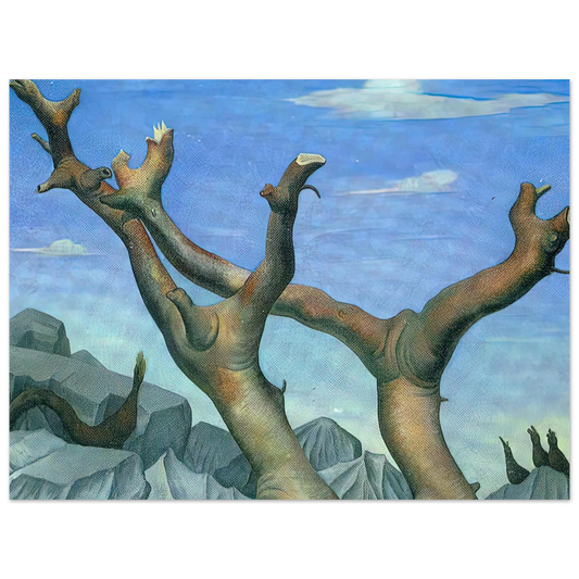 Untitled Artwork No. 1 by Diego Rivera – art poster, view 2