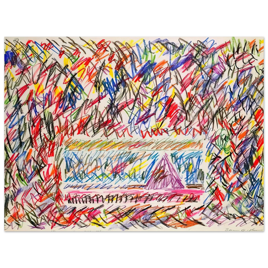 Coffee Thyme by Sam Gilliam – art poster, view 2