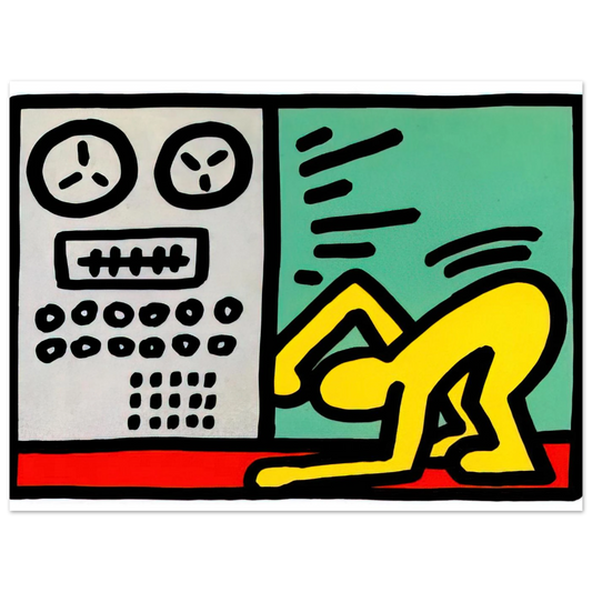 Pop Shop III by Keith Haring (1989) – art poster, view 2