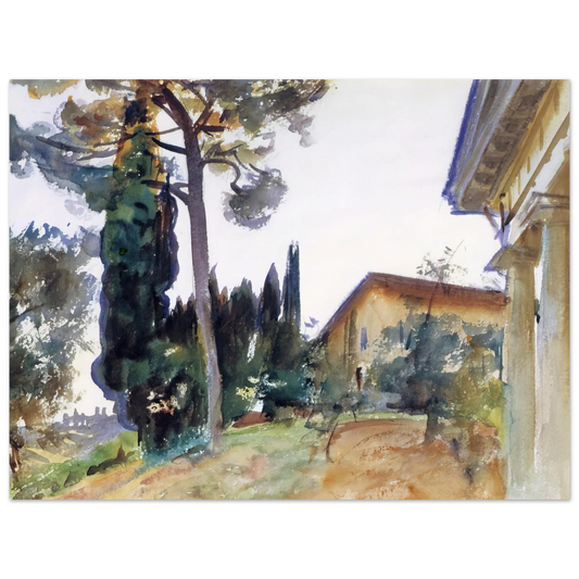 Corfu by John Singer Sargent – art poster, view 2