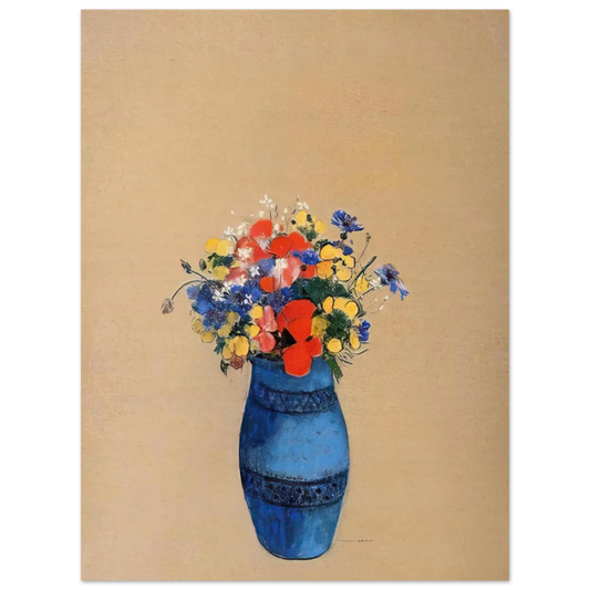 Vase Of Flowers 6 by Odilon Redon – art poster, view 2
