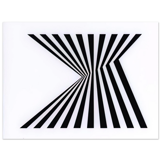 Untitled Fragment 1 by Bridget Riley (1965) – art poster, view 2