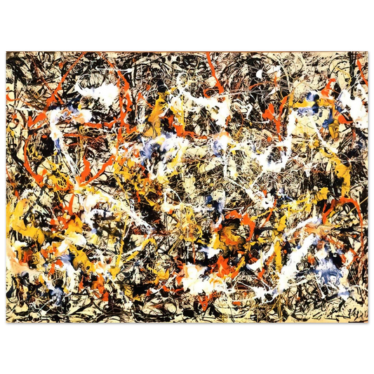 Convergence by Jackson Pollock (1952) – art poster, view 2