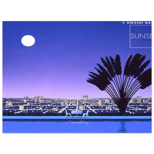 Sunset06bhq by Hiroshi Nagai – art poster, view 2