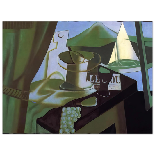 The Bay by Juan Gris (1921) – art poster, view 2