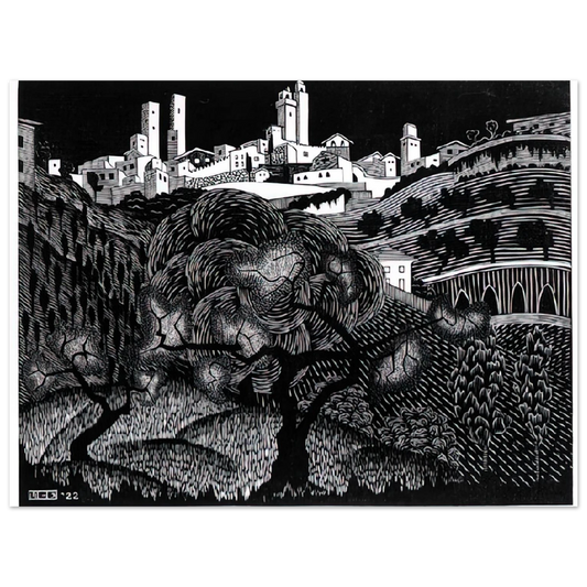 Untitled Print No. 30 by M.C. Escher – art poster, view 2