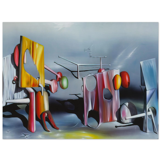 Reply To Red by Yves Tanguy – art poster, view 2