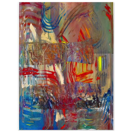 Horses Upside Down by Sam Gilliam – art poster, view 2