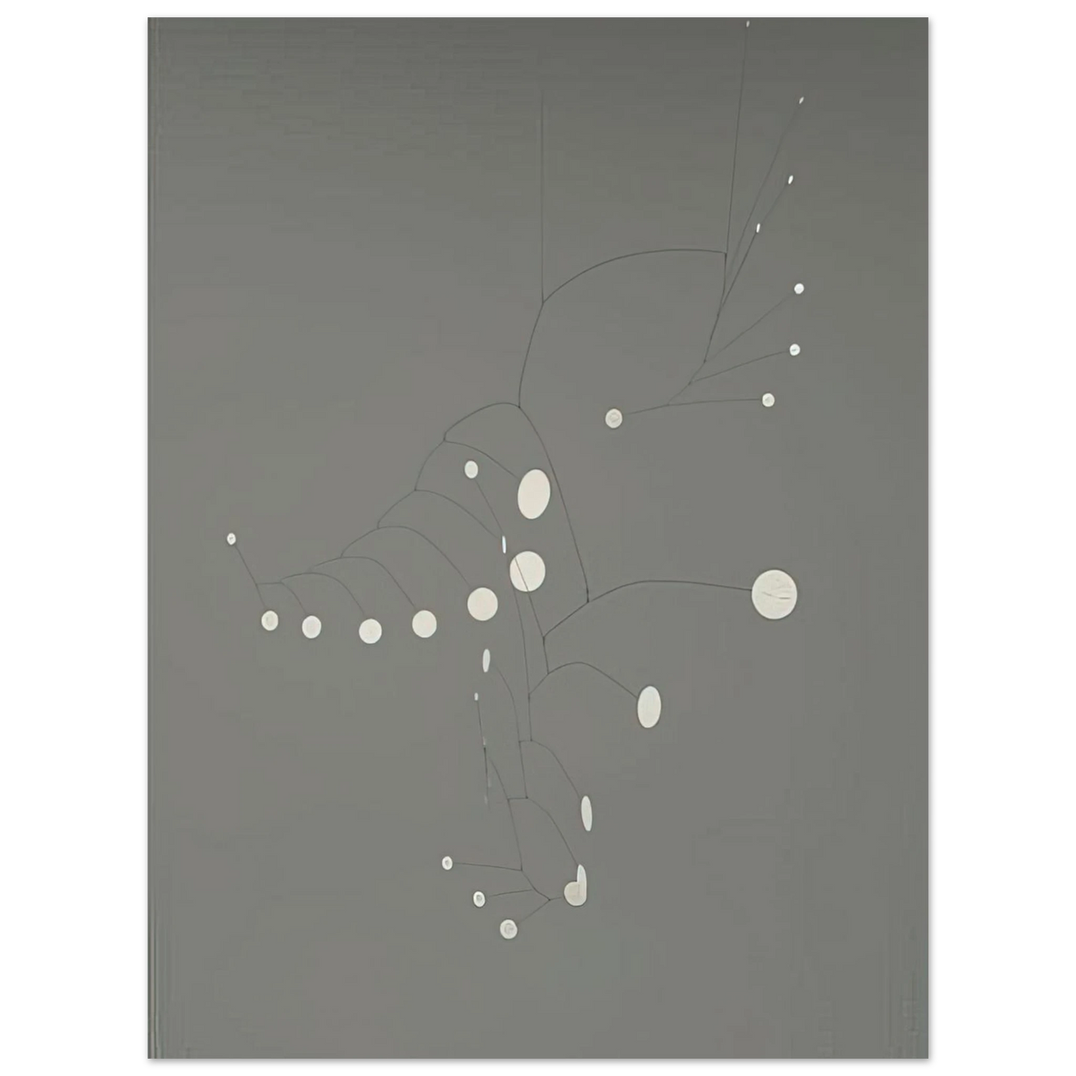 Snow Flurry by Alexander Calder (1948) – art poster