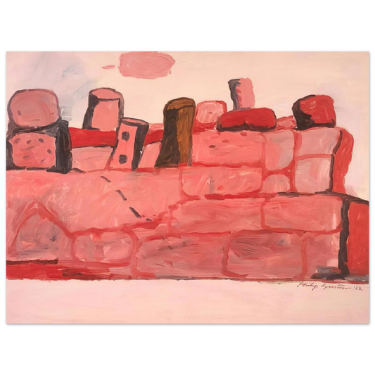 Cerveteri by Philip Guston (1972) – art poster, view 2