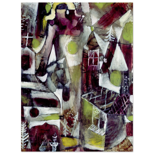 Swamp Legend by Paul Klee (1919) – art poster, view 2