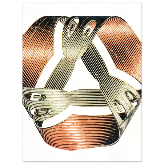Moebius Strip I by M.C. Escher – art poster, view 2