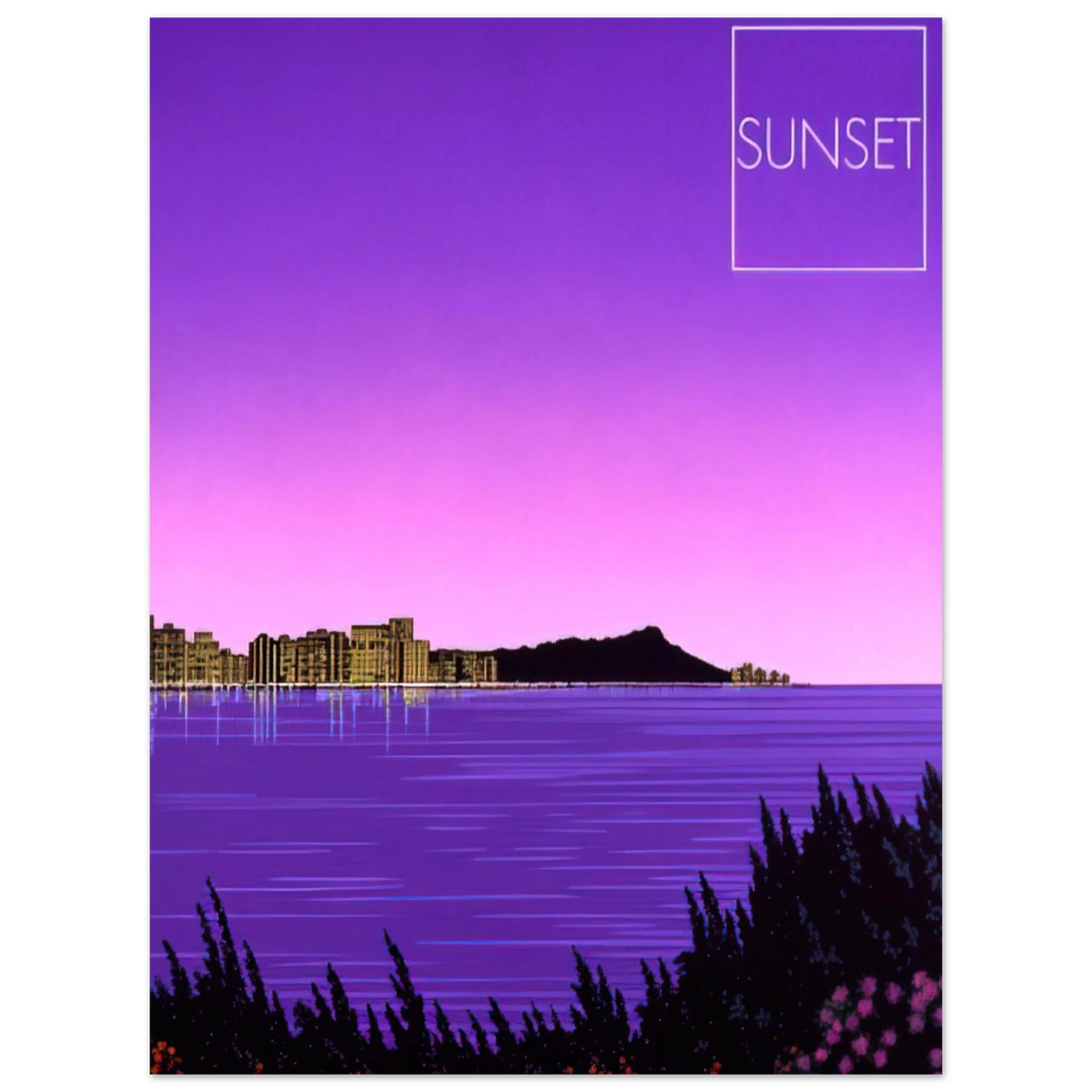 Sunset05bhq by Hiroshi Nagai – art poster