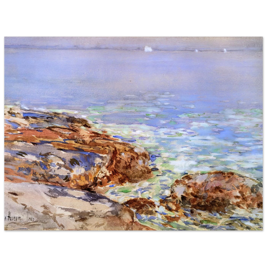 Seascape, Isles Of Shoals by Childe Hassam – art poster, view 2